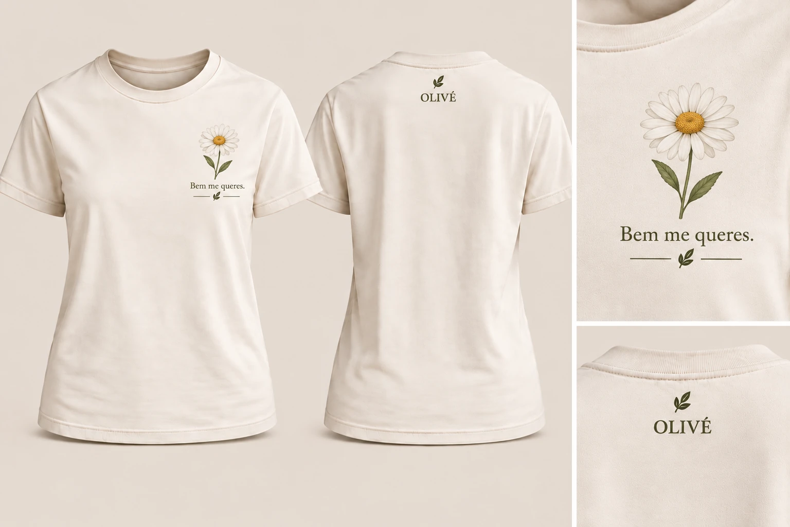 Bem me queres, t-shirt OLIVÉ